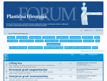 Tablet Screenshot of plasticnahirurgija.org
